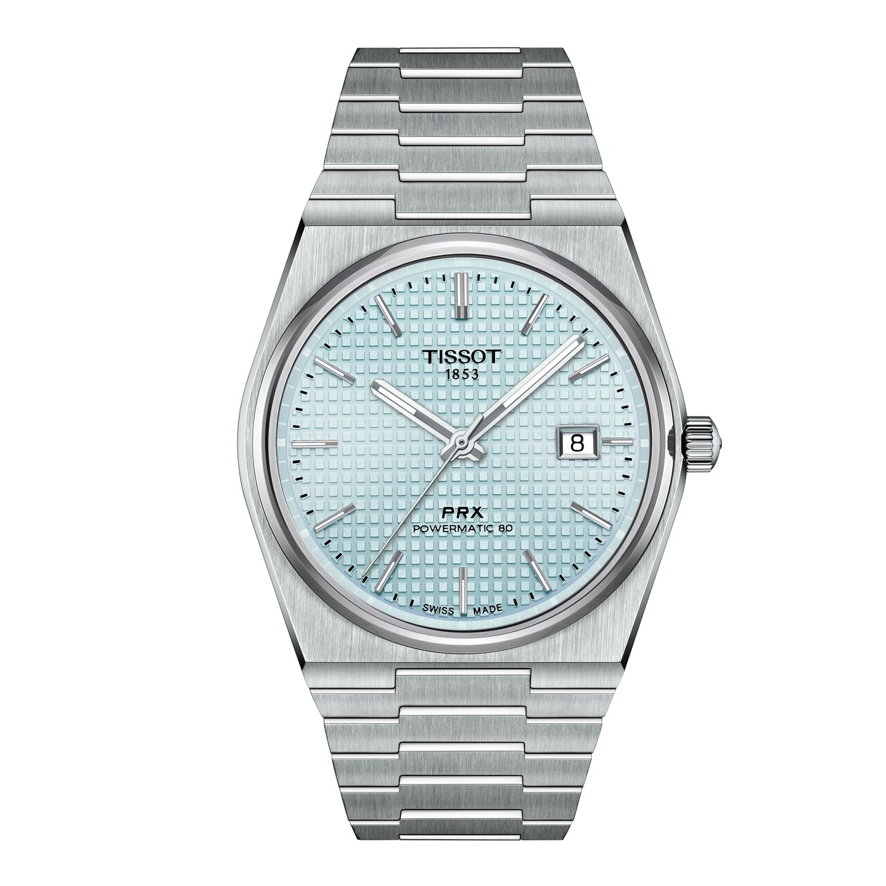 Tissot 40MM Powermatic 80 Ice Blue Men's Watch