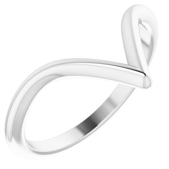 Frannie V-Shape Contour Ring (1/4 TCW)