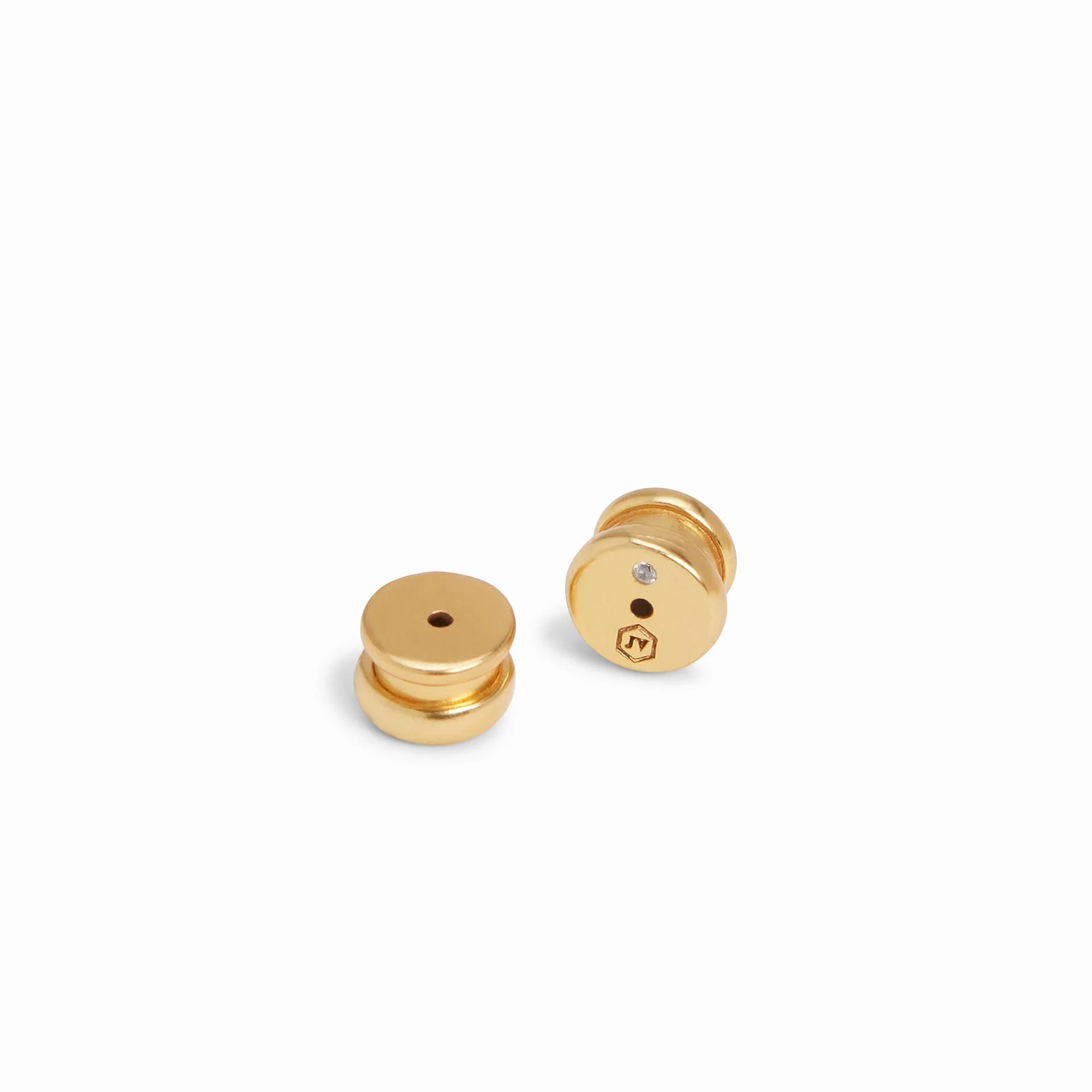 Julie Vos Small Gardenia Hoop Earrings