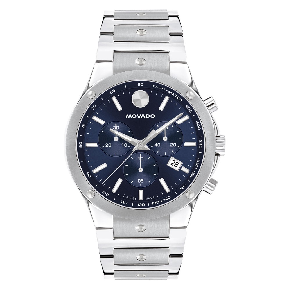 Movado 42MM SE Blue Men's Watch