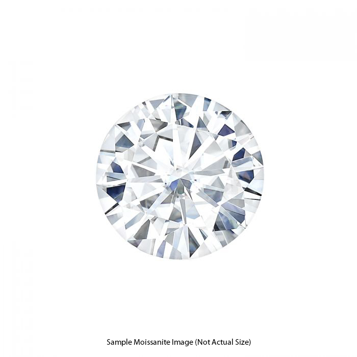 Gage Select Round Cut Near Colorless Moissanite 11.0mm (4.75 CT. DEW)