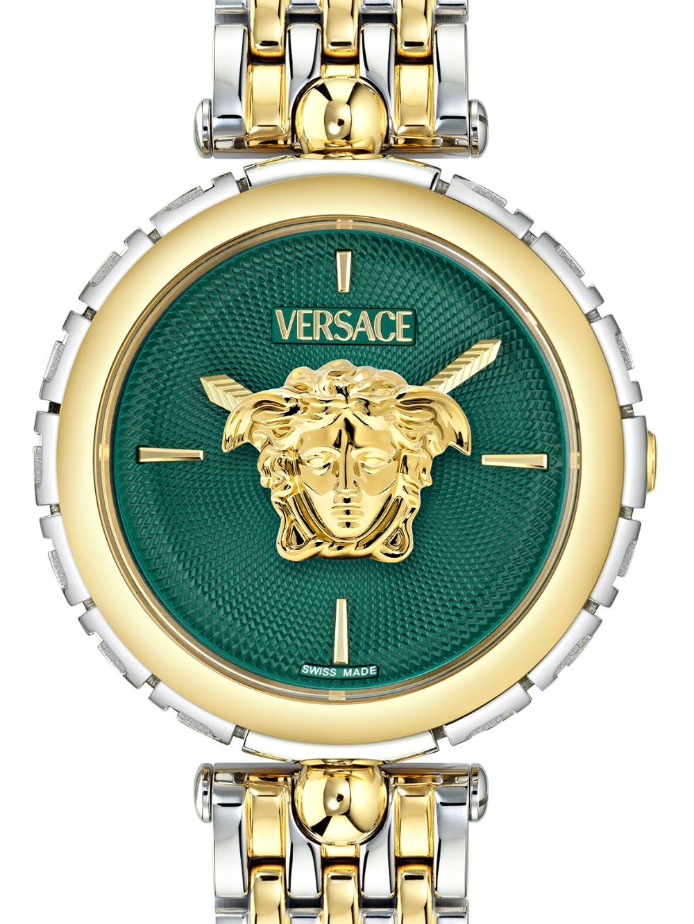 Versace Medusa Heritage Two-Tone Women's Bracelet Watch 38