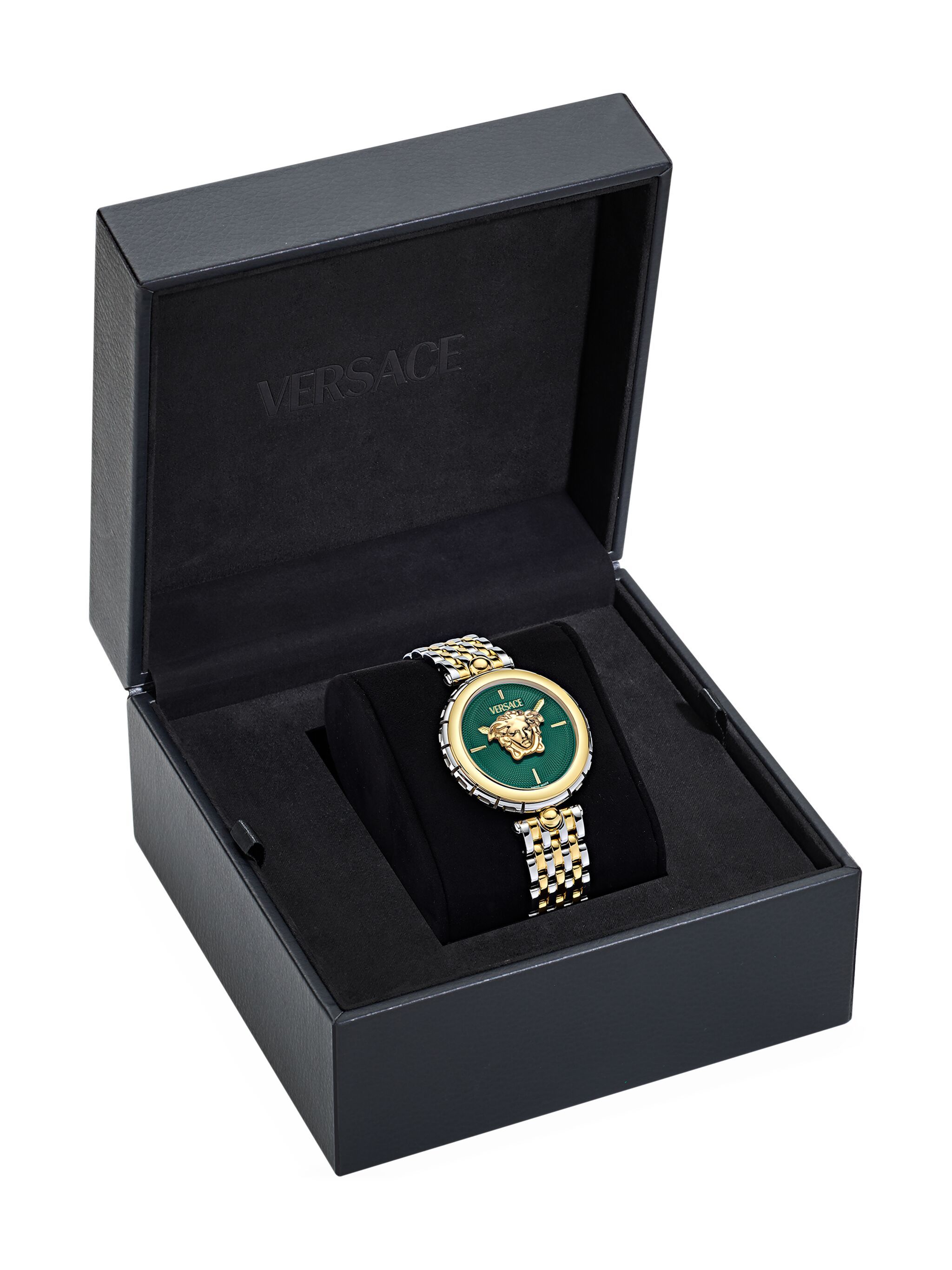 Versace Medusa Heritage Two-Tone Women's Bracelet Watch 38