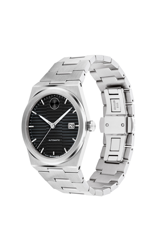 Movado Bold Quest Men's 42mm Automatic Black Watch 3600941