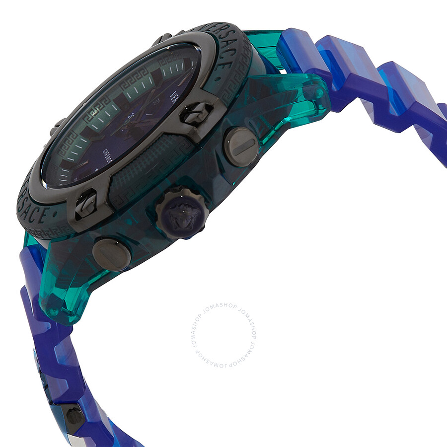 Icon Active Chronograph Quartz Blue Dial Men's Watch VEZ701122