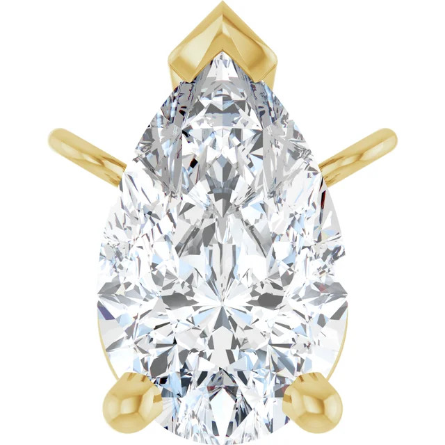 Certified Lab Grown Diamond 14k Necklace