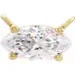 Certified Lab Grown Diamond 14k Necklace