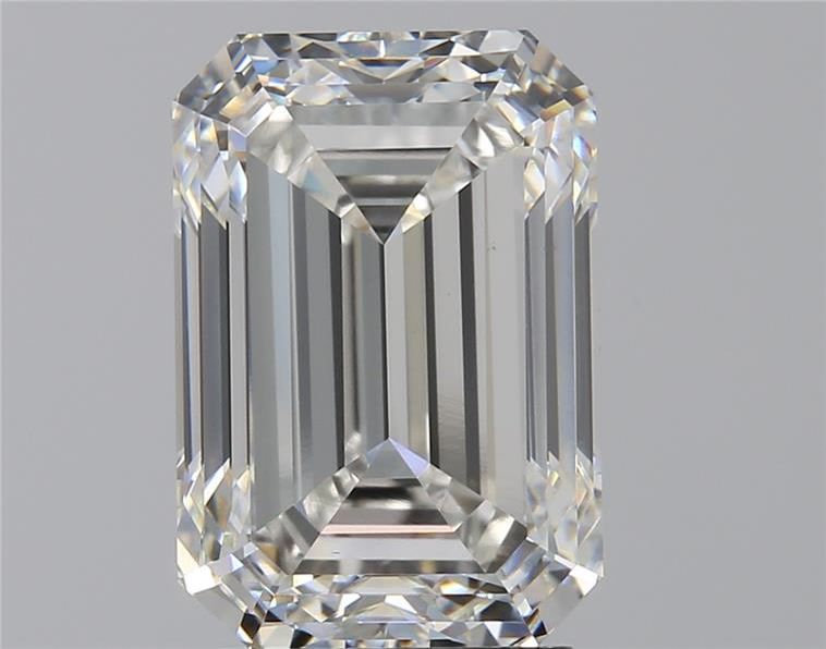 3.71CT Emerald F VVS2 Lab Grown Diamond 7404