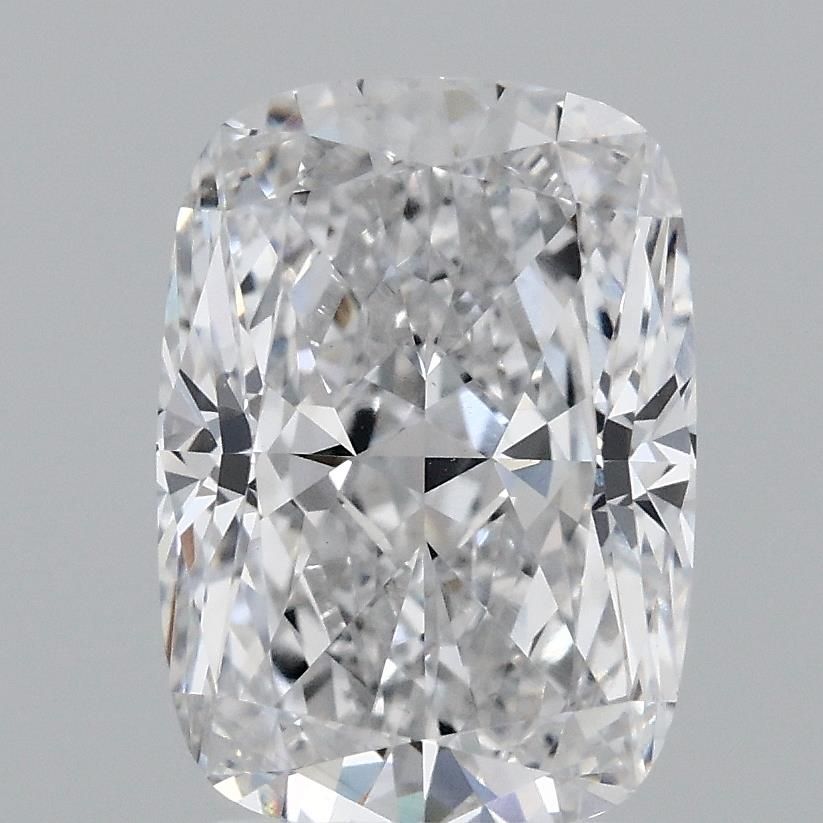3.14ct Elongated Cushion Lab Grown D VVS2