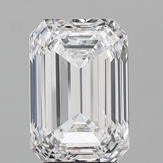 Emerald 5.02 CT D VVS1 Lab Grown Diamond
