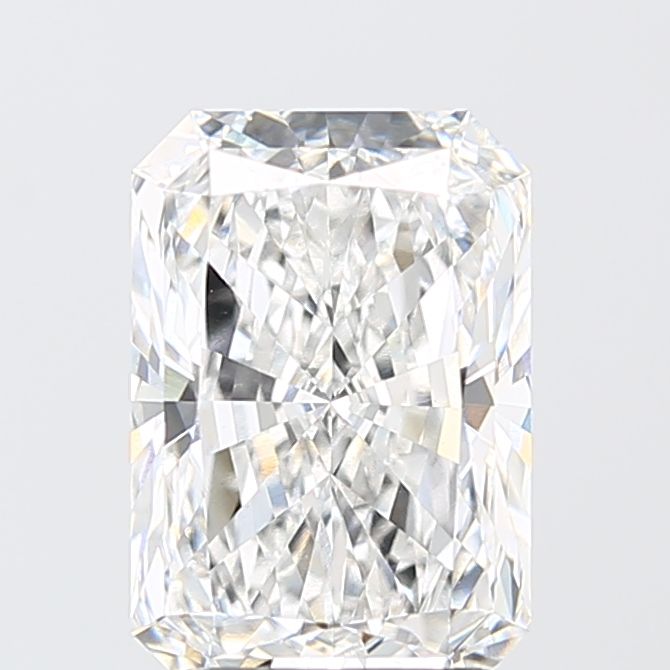 3.08CT Radiant E VS1 Lab Grown Diamond 