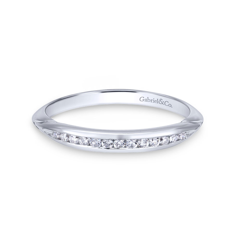 channel-set diamond wedding ring