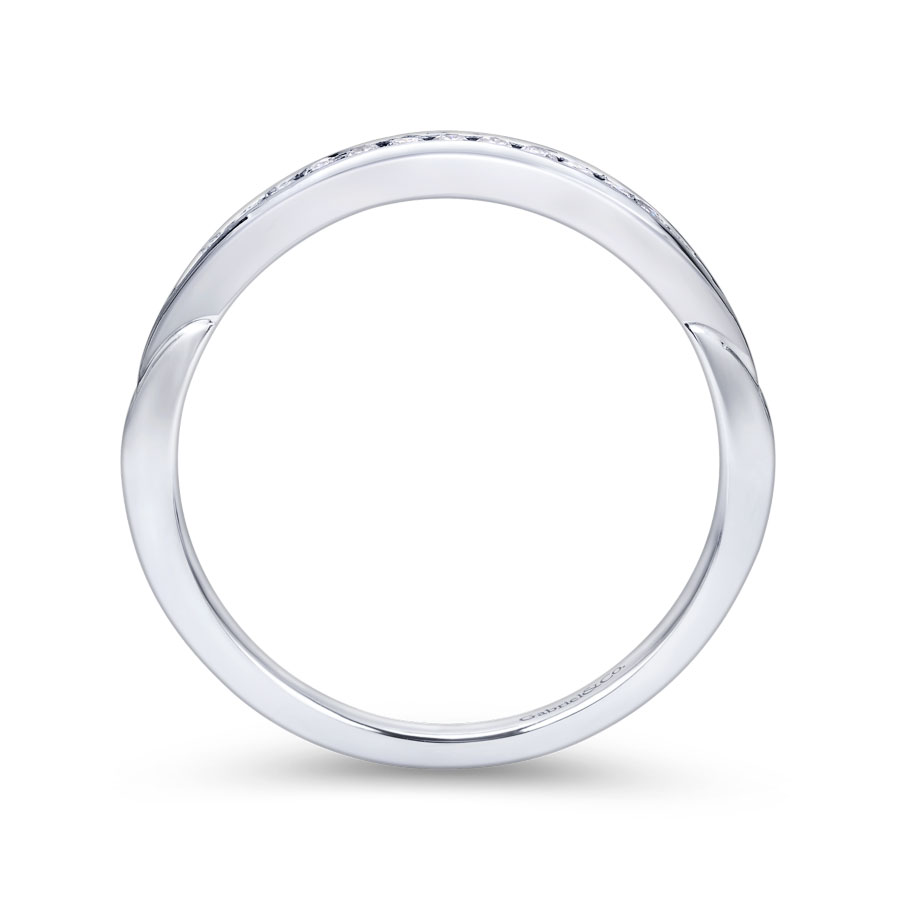 channel-set diamond wedding ring