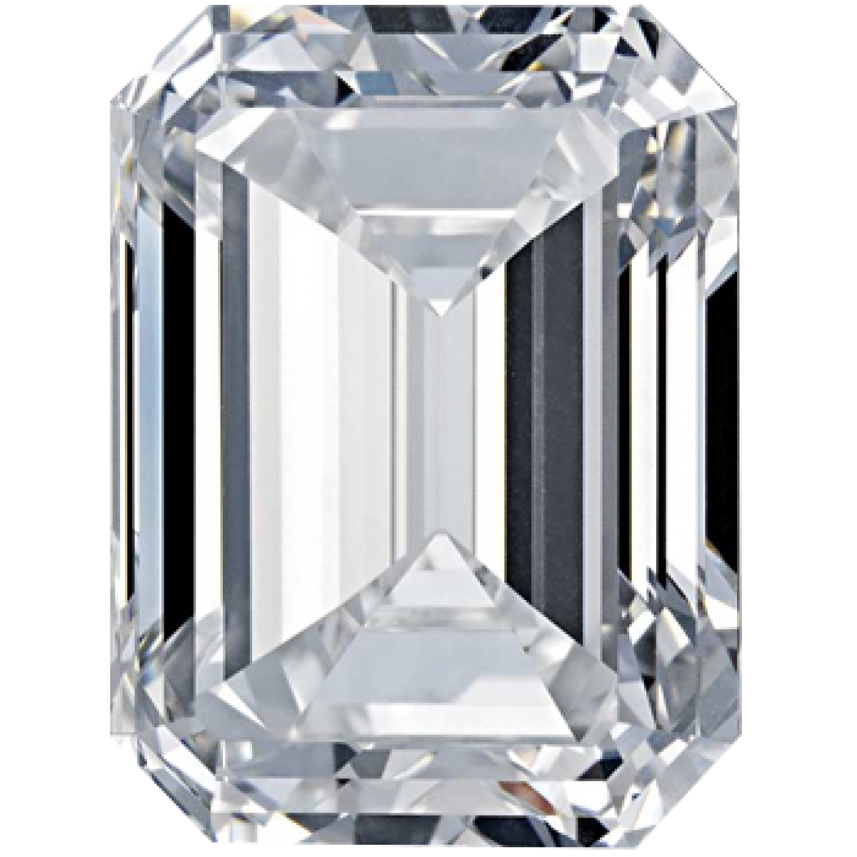 1CT Emerald H SI1 Natural Diamond 6735