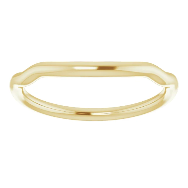 Edie Curved Wedding Ring