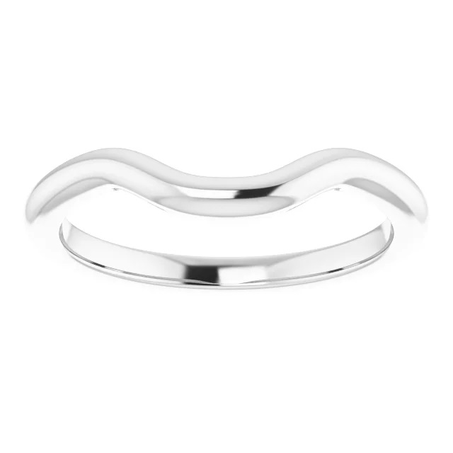 Kiana Curved Wedding Ring
