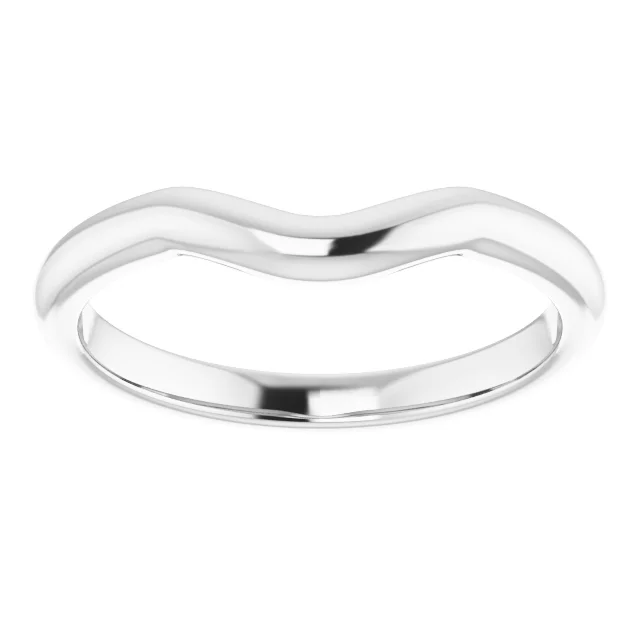 Amelia Curved Wedding Ring