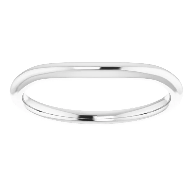 Rana Curved Wedding Ring