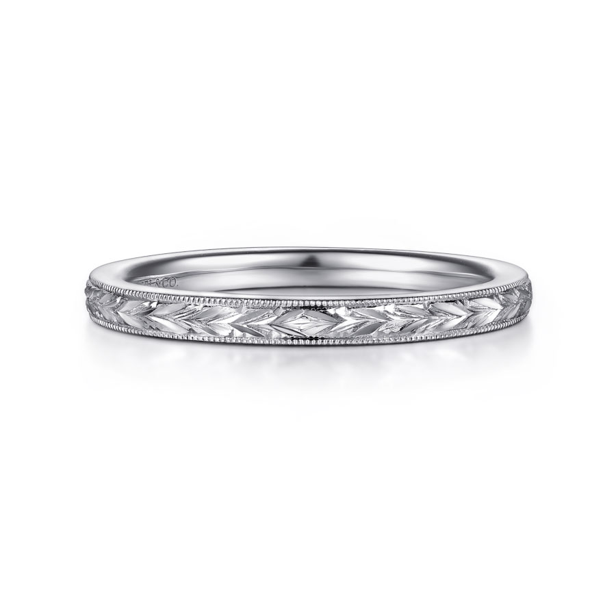 Alma Straight Wedding Ring