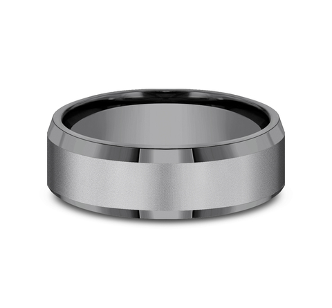 The Chancellor Satin Finish Wedding Ring