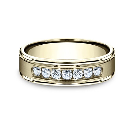 The Roosevelt 14K Gold Channel-Set Diamond Wedding Ring (2/5 TCW)