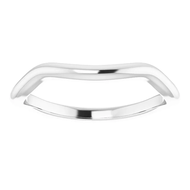Avery Curved Wedding Ring