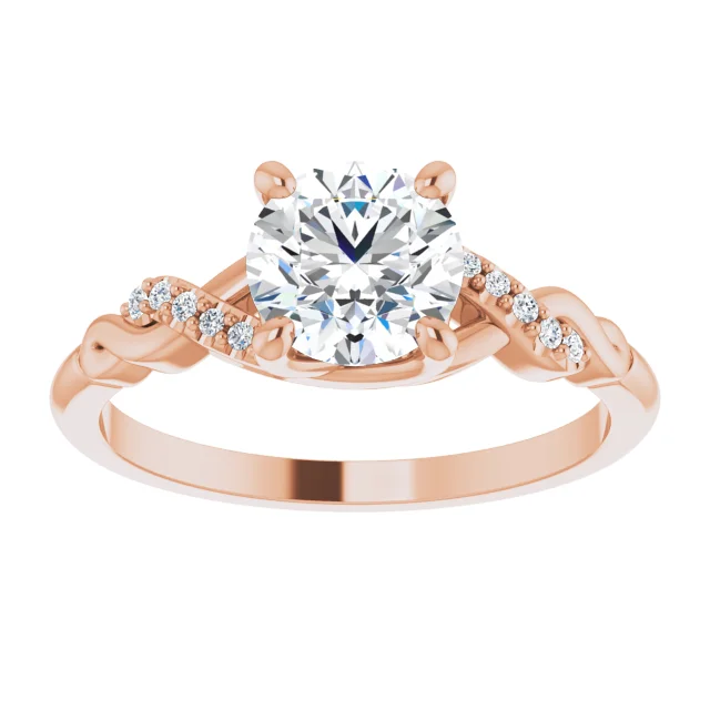 Thea Infinity Preset Engagement Ring