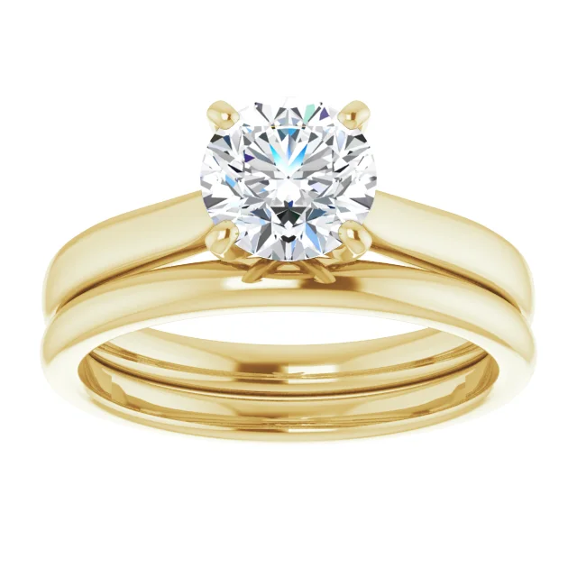 Emma Solitaire Preset Bridal Set