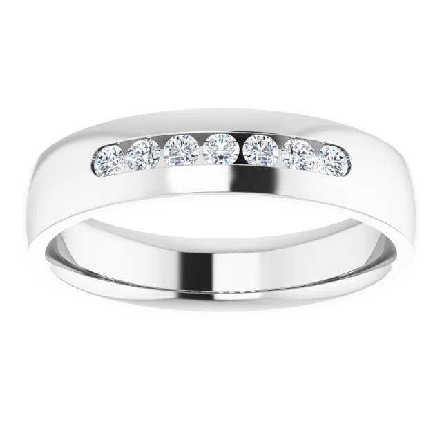 Alfie Channel-Set Lab Grown Diamond Wedding Ring (1/6 TCW)
