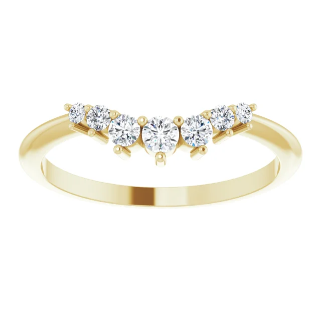 Effie 14K Gold Diamond Ring Guard (1/5 TCW)