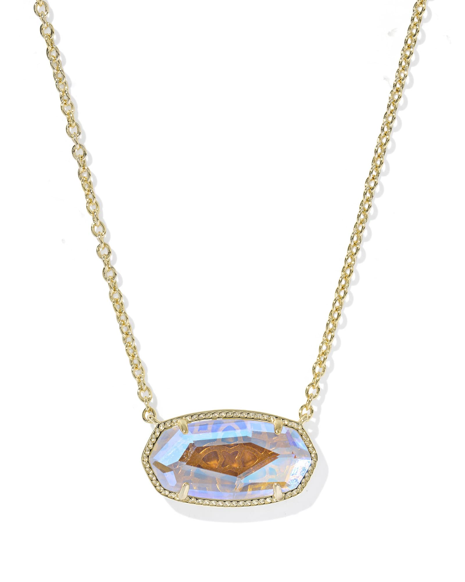 Kendra Scott Elisa Gold Statement Short Pendant Necklace