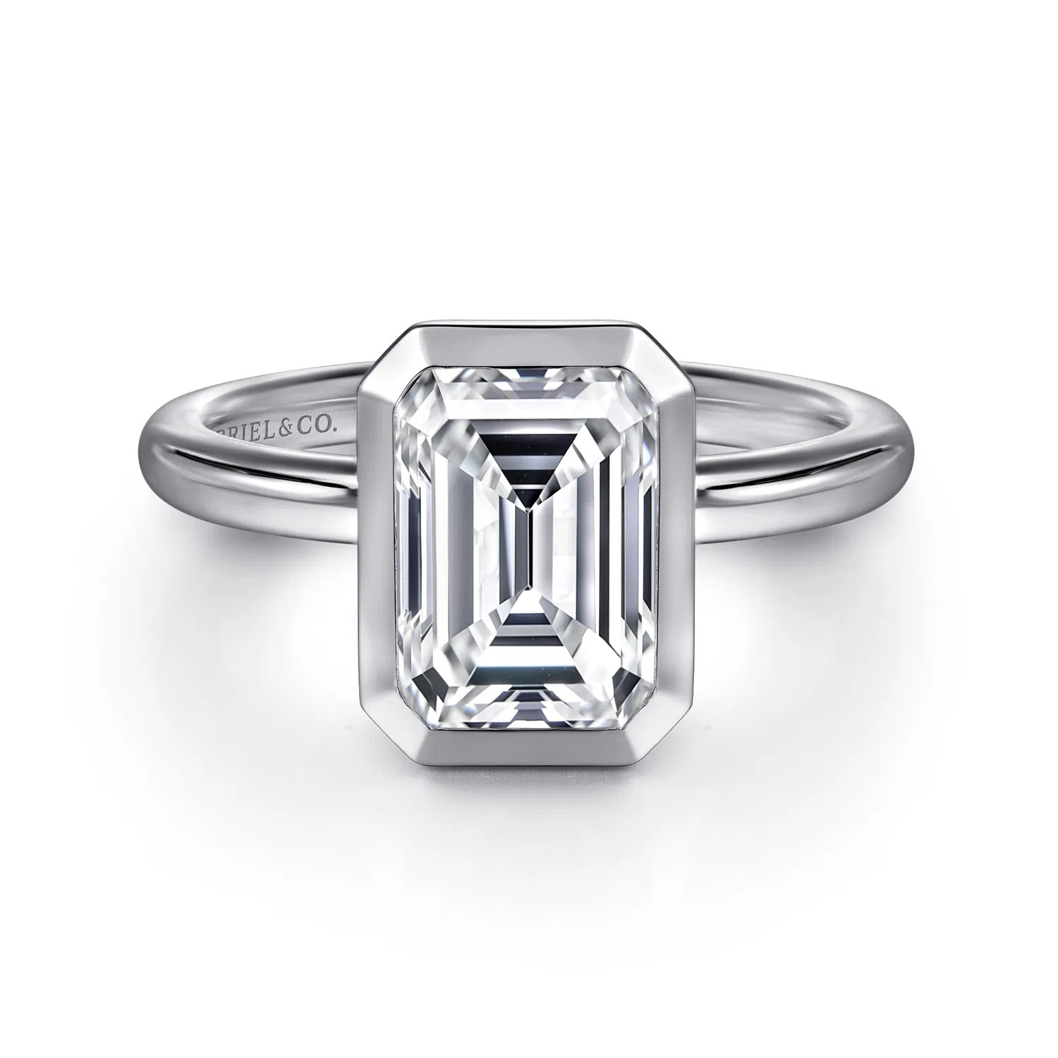 Dixie Bezel Set Solitaire Setting