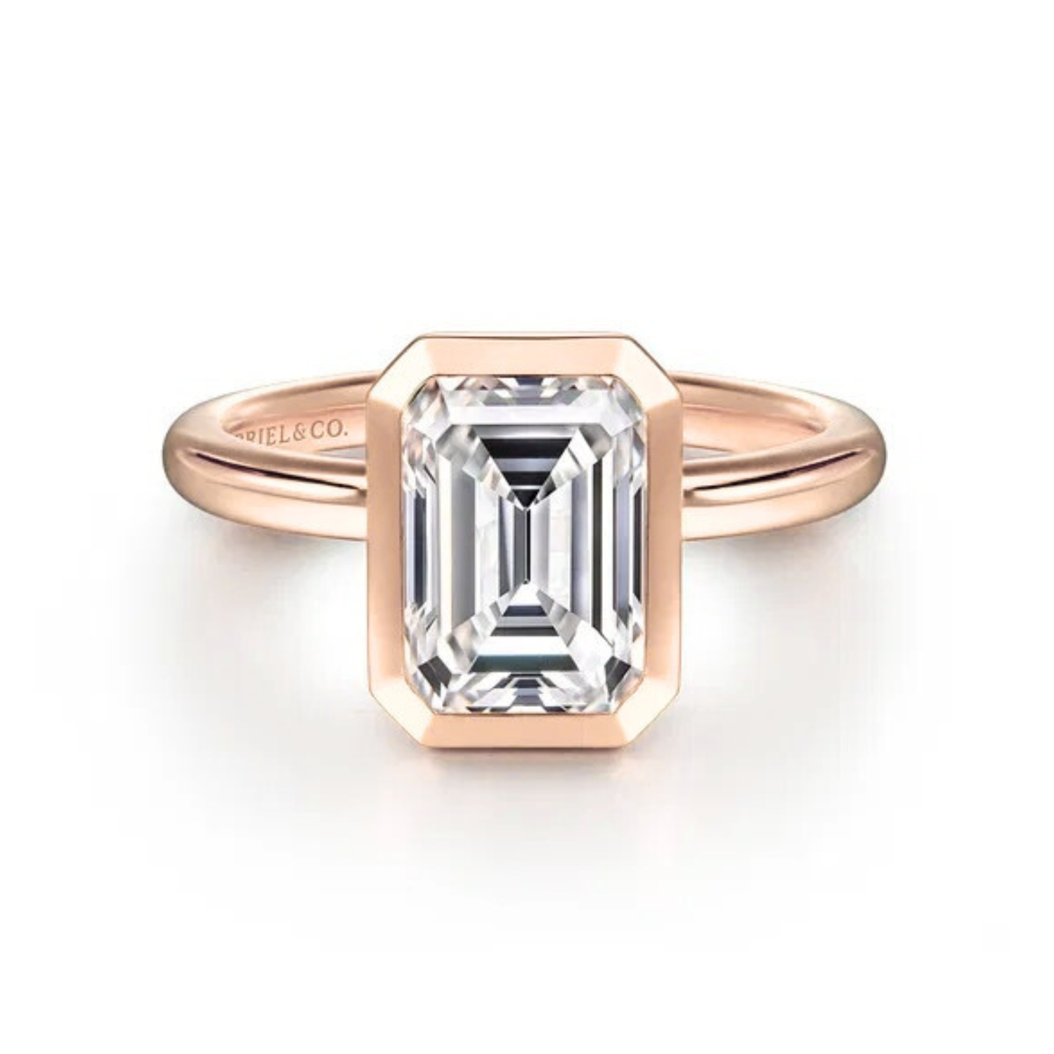 Dixie Bezel Set Solitaire Setting