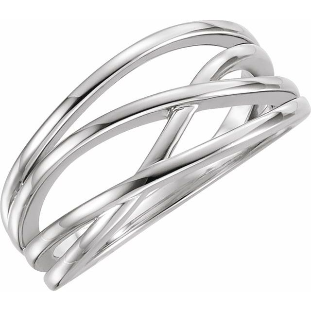 Criss Cross Fashion Ring