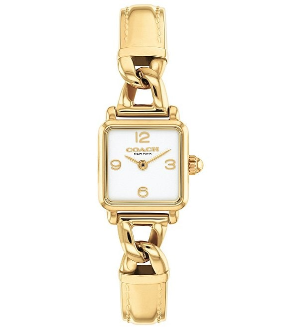 COACH 18mm Cass Gold Tone Women's Watch