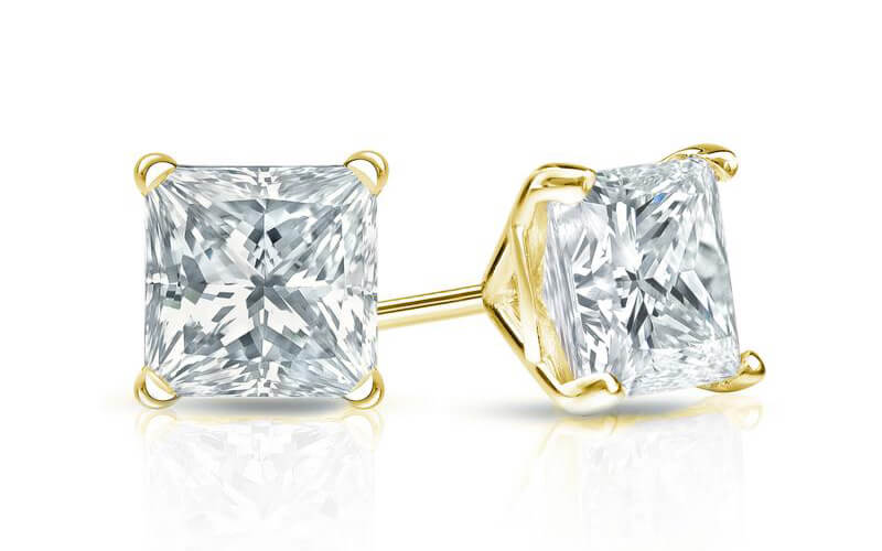 Moissanite Studs