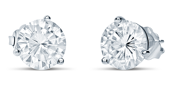 Moissanite Studs