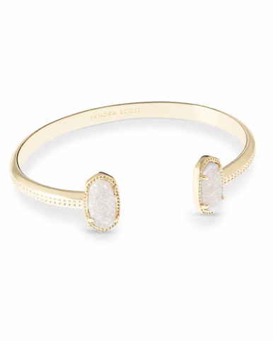 Kendra Scott Elton Cuff Bracelet in Iridescent Drusy