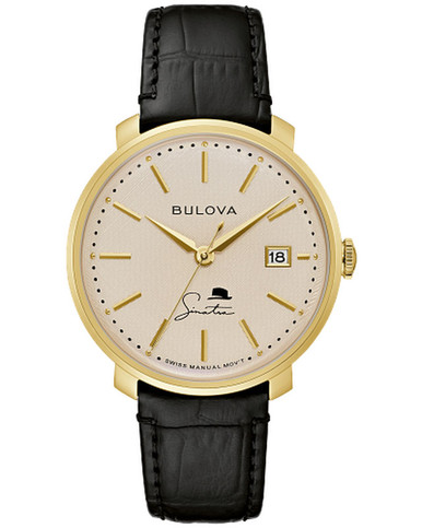 Bulova 40MM 'The Best Is Yet To Come' Gold Men's Watch