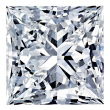 0.70CT Princess G SI2 Natural Diamond 6963