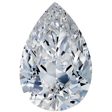 1.01CT Pear H SI2 Natural Diamond 1438