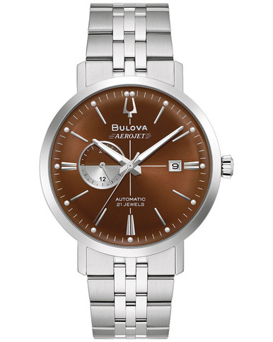Bulova 41MM Aerojet Brown Men's Watch