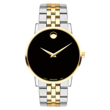 Movado 40MM Museum Classic Two-Tone Men's Watch