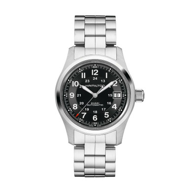 Hamilton 38MM Khaki Field Auto Black Men's Watch