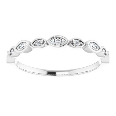 Lola Marquise Diamond Anniversary Ring (1/6 TCW)