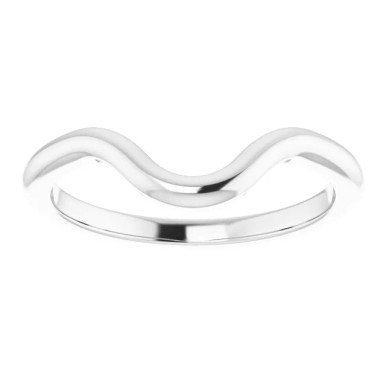 Rachel Curved Wedding Ring