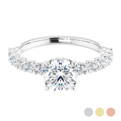 Corinne Hidden Halo Straight Setting