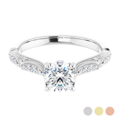 Vivienne Vintage-Inspired Straight Setting