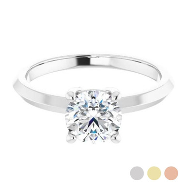 Tamra Knife Edge Solitaire Setting