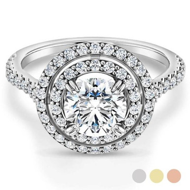 Jayde Double Halo Setting